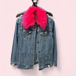 Women's Blue and Navy Jacket